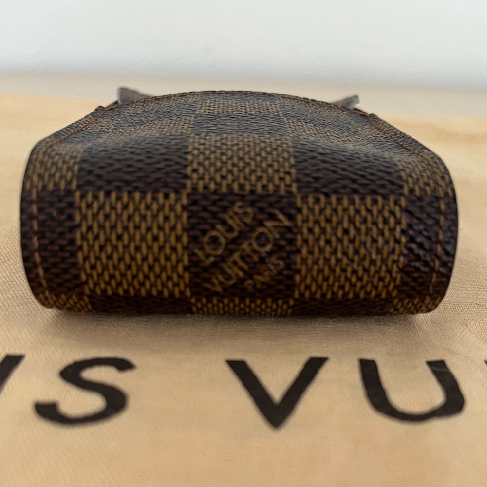 Louis Vuitton Damier Ebene Cigarette Accessory Case Unisex EUC COA Circa 2007 - Picture 10 of 17